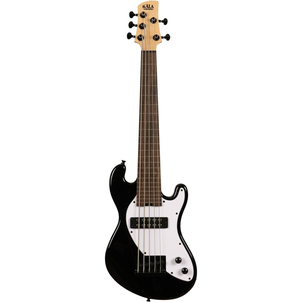 Kala Solidbody U-Bass 5-string Electric Bass Guitar - Black - View 2 | MusicMarket