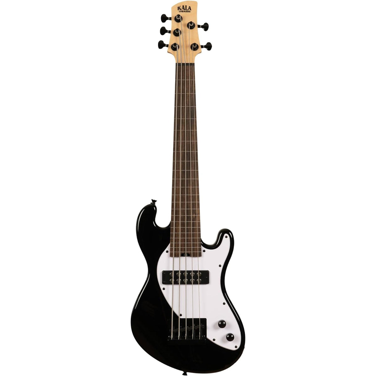 Kala Solidbody U-Bass 5-string Electric Bass Guitar - Black - View 2 | MusicMarket