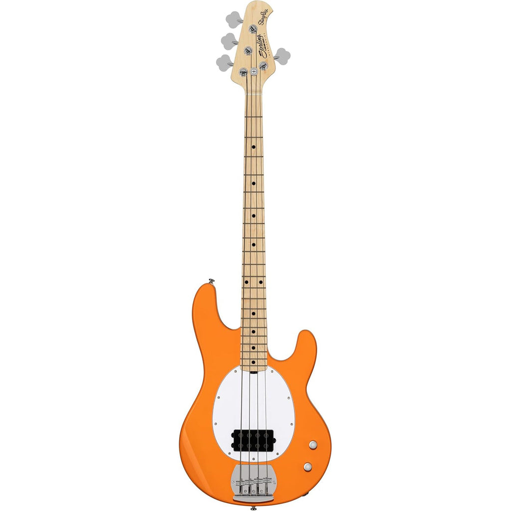 Sterling By Music Man Intro Series Stingray Bass Guitar - Sunrise Orange - View 2 | MusicMarket