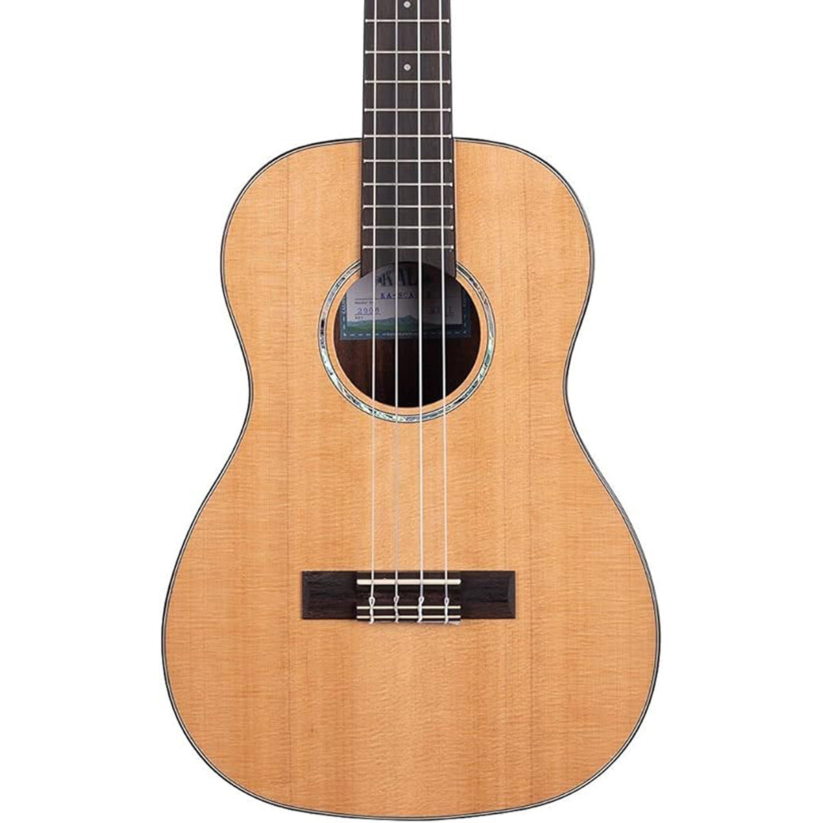 Kala KA-SCAC-B Solid Cedar Top Acacia Baritone Ukulele - MusicMarket