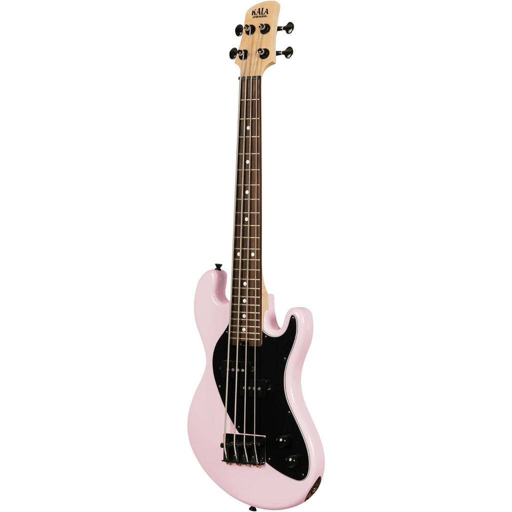 Kala Solidbody U-Bass Electric Bass Guitar - Pale Pink - View 3 | MusicMarket