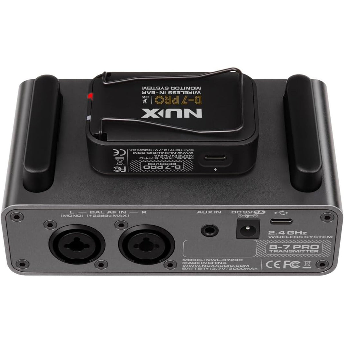 NUX B-7Pro Wireless In-ear Monitoring System - 2.4GHz - View 4 | MusicMarket