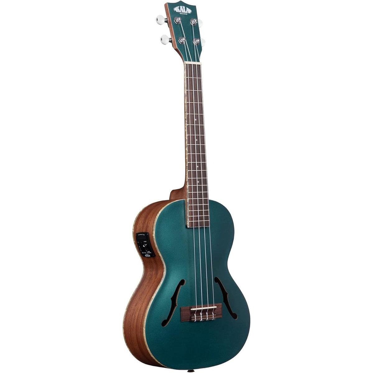 Kala KA-JTE-BKGN Archtop Tenor Ukulele - Brooklyn Green - View 4 | MusicMarket