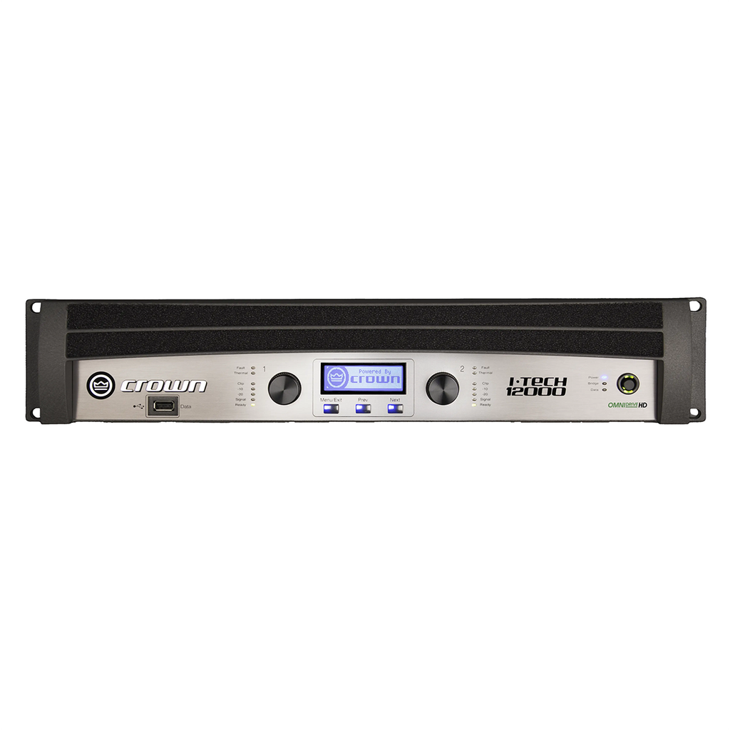 Crown I-Tech 12000HD 4,500-Watt 2-Channel Power Amplifier - MusicMarket
