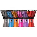 Toca 7-Inch Freestyle Colorsound Djembes - Matte Series - Set of 6 - MusicMarket