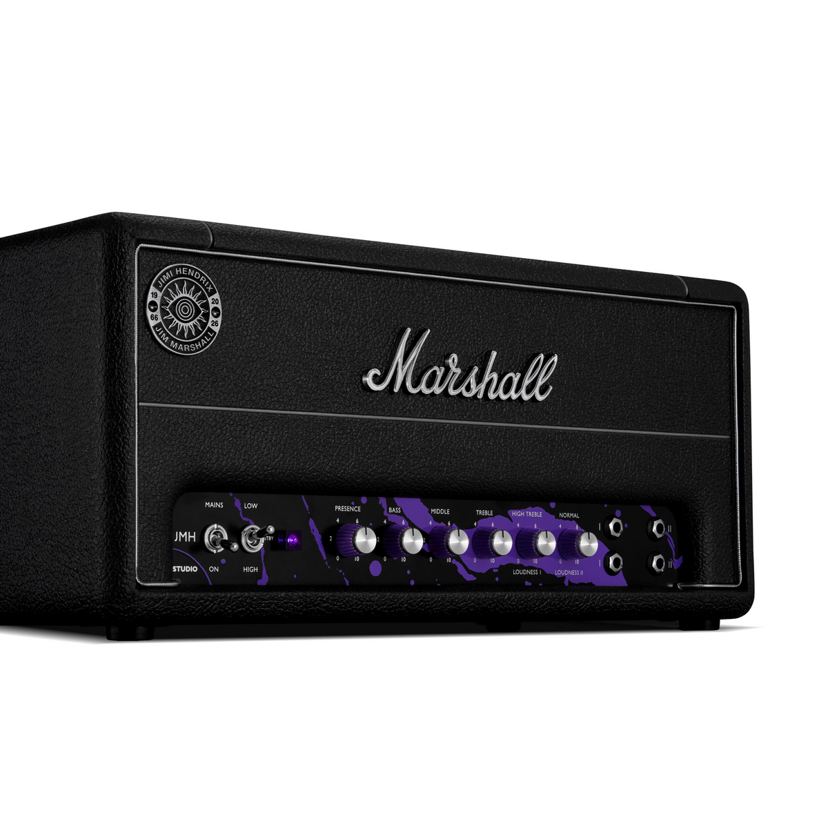 Marshall Studio JMH 60th Anniversary Hendrix 20-Watt Guitar Amplifier Head with Vertical Cabinet - View 8 | MusicMarket