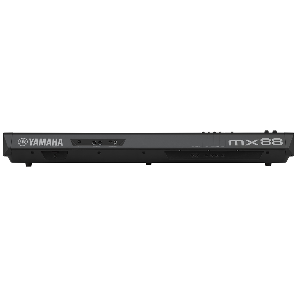 Yamaha MX88 BK 88 Key Synthesizer Workstation Keyboard - View 3 | MusicMarket