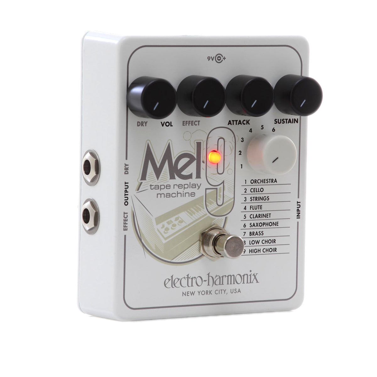 Electro-Harmonix MEL9 Tape Replay Machine Pedal - View 2 | MusicMarket
