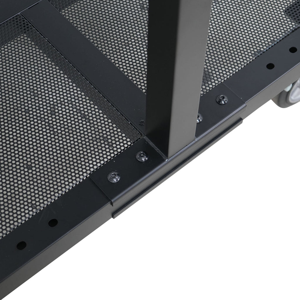 ProX X-BeatWagon Professional Mobile DJ Rolling Workstation with Adjustable Shelf - View 12 | MusicMarket