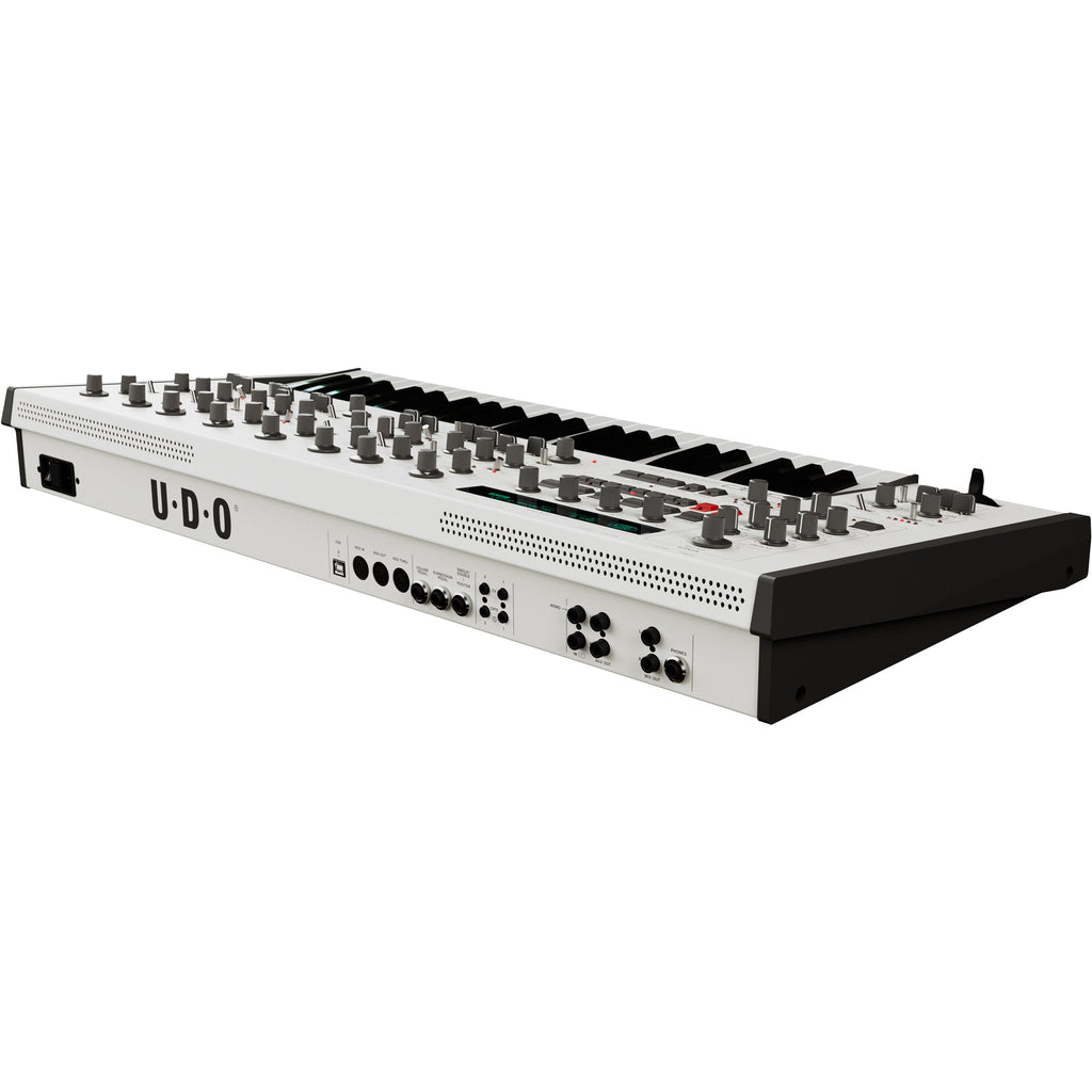UDO Audio DMNO 8 Voice Analog Hybrid Synthesizer - White - View 6 | MusicMarket