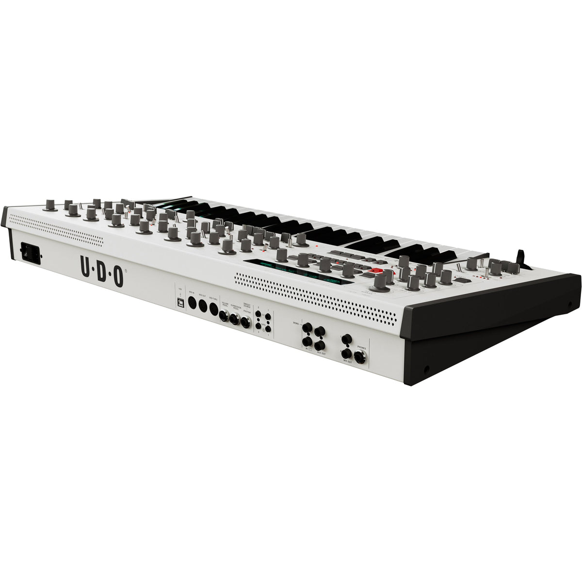 UDO Audio DMNO 8 Voice Analog Hybrid Synthesizer - White - View 6 | MusicMarket