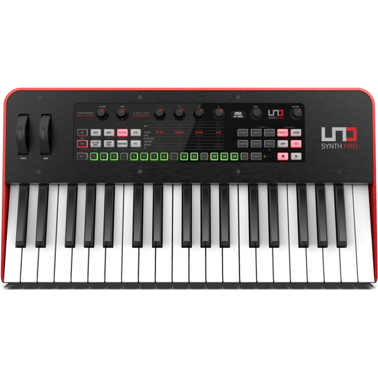IK Multimedia UNO Synth Pro Paraphonic Dual-Filter Analog Synthesizer - MusicMarket