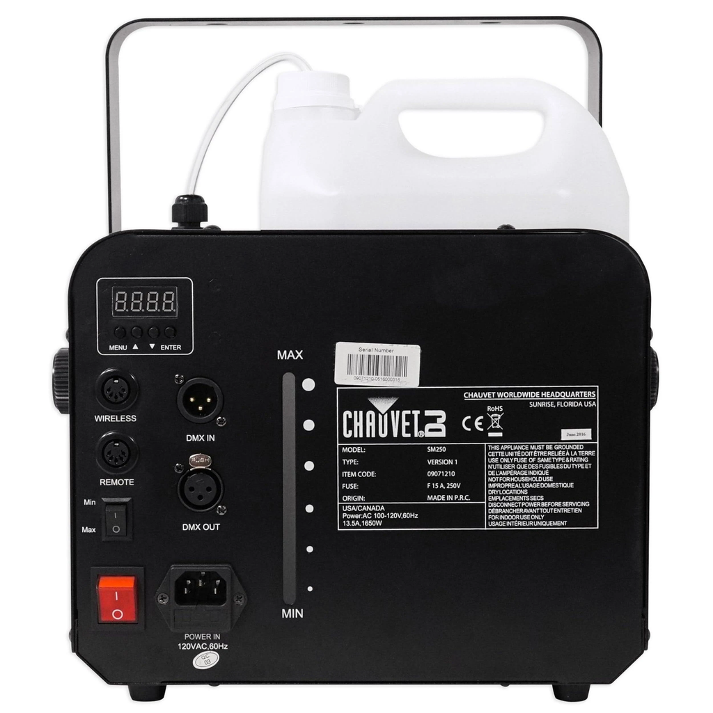 Chauvet DJ SM250 Snow Machine - View 3 | MusicMarket
