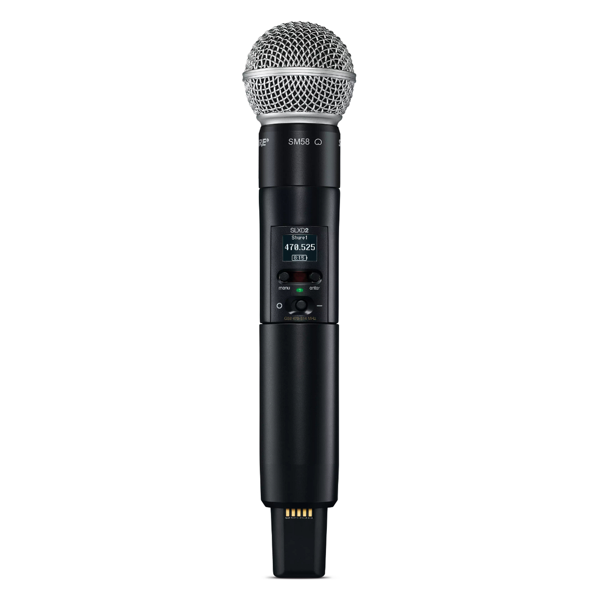 Shure SLXD2/SM58 Wireless Handheld Transmitter - J52 Band - MusicMarket