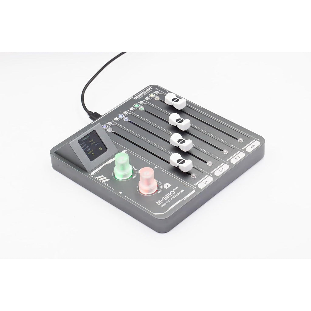 Deersync M-Brio 4FADE 4 Fader Midi CC DAW Controller - View 5 | MusicMarket