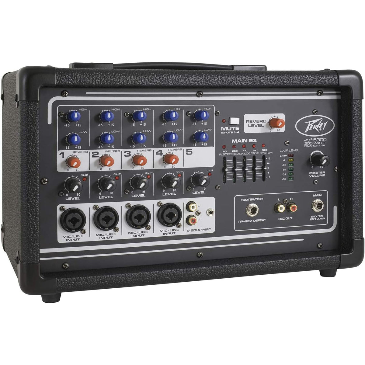 Peavey PV® 5300 All In One Powered Mixer - View 2 | MusicMarket
