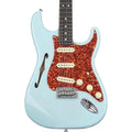 Fender American Professional II Thinline Stratocaster - Transparent Daphne Blue - MusicMarket