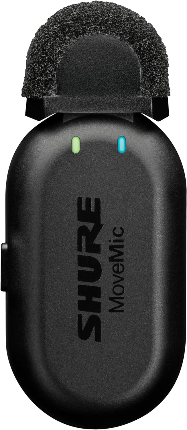 Shure MoveMic One 1-Person Clip-On Wireless Microphone System - View 3 | MusicMarket