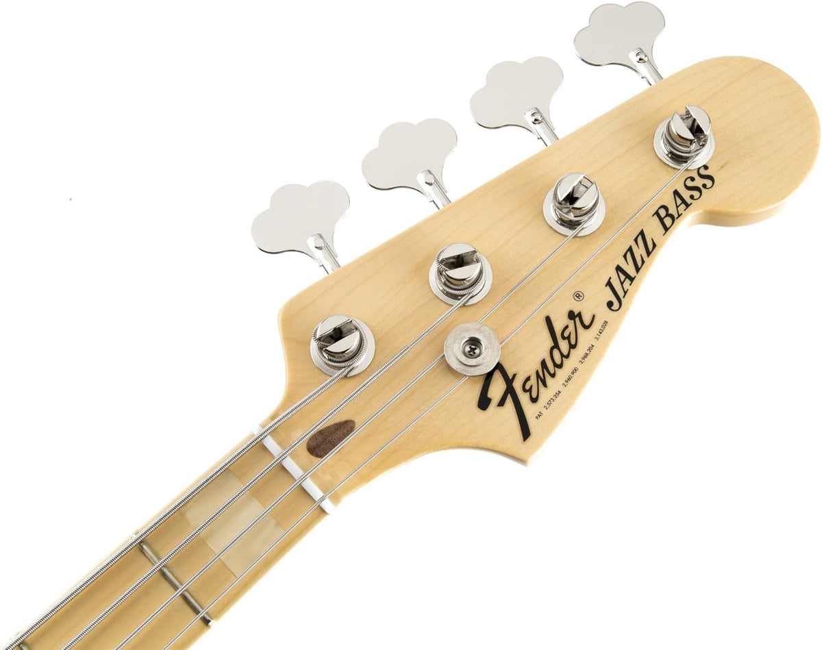 Fender USA Geddy Lee Signature Jazz Bass Black w/ Case - View 4 | MusicMarket