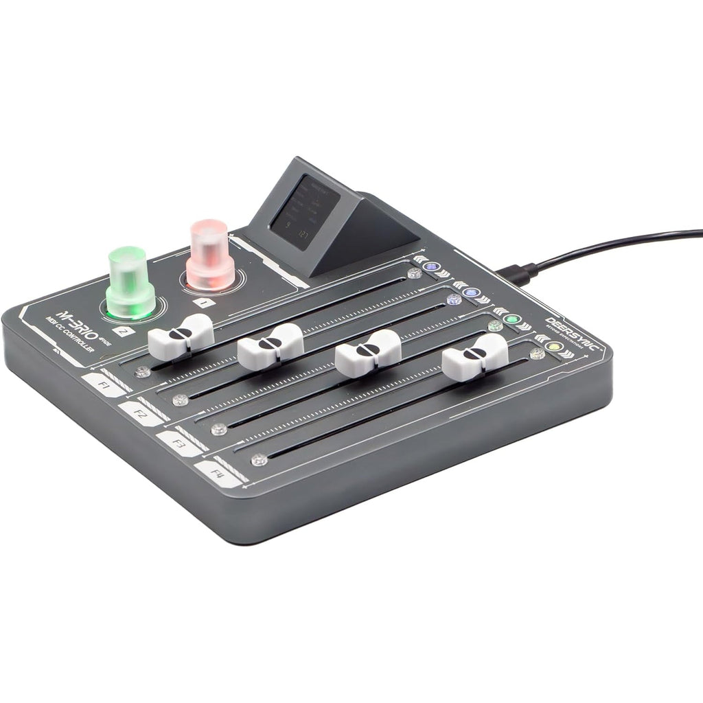 Deersync M-Brio 4FADE 4 Fader Midi CC DAW Controller - View 4 | MusicMarket