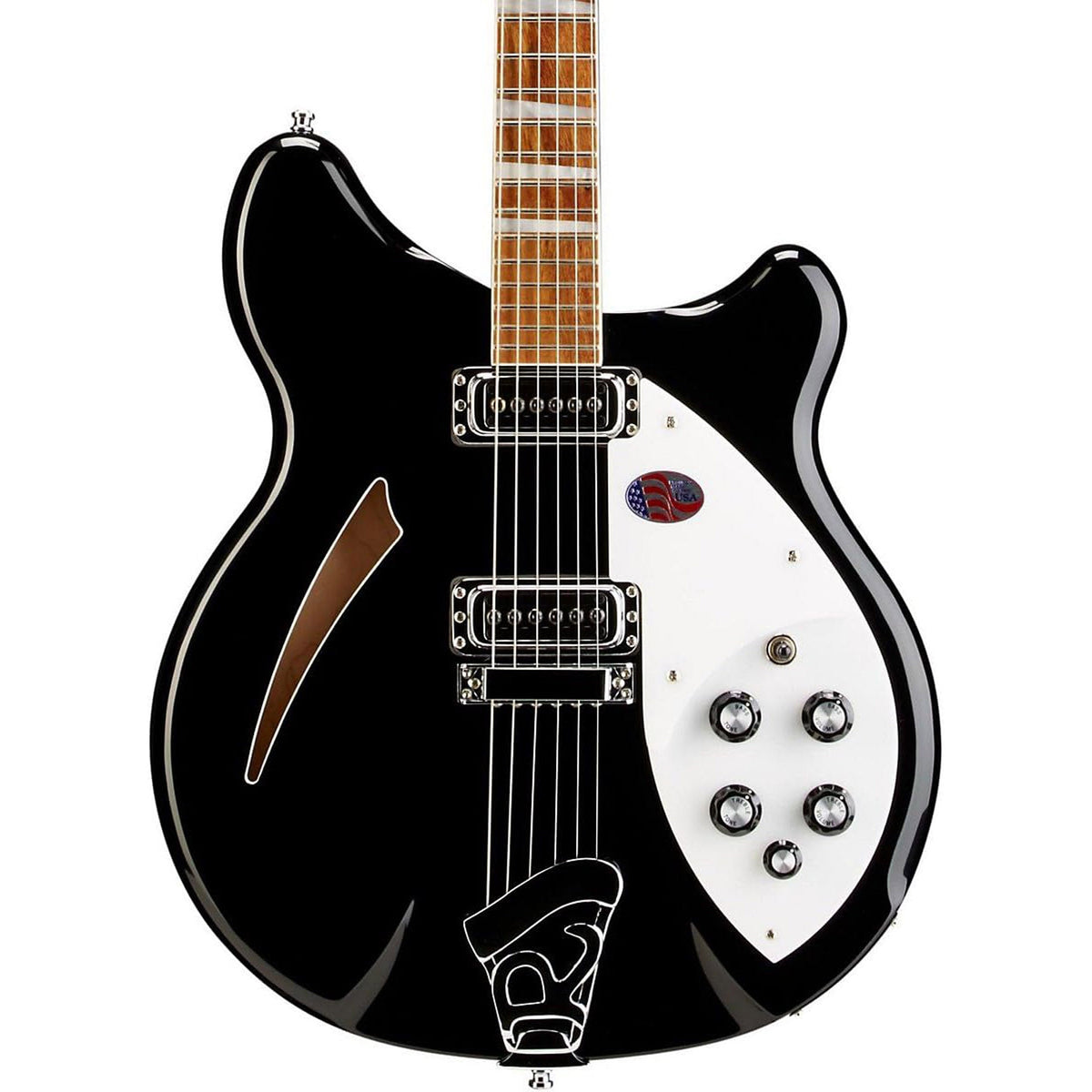Rickenbacker 360 Jetglo Electric Guitar With Case - MusicMarket