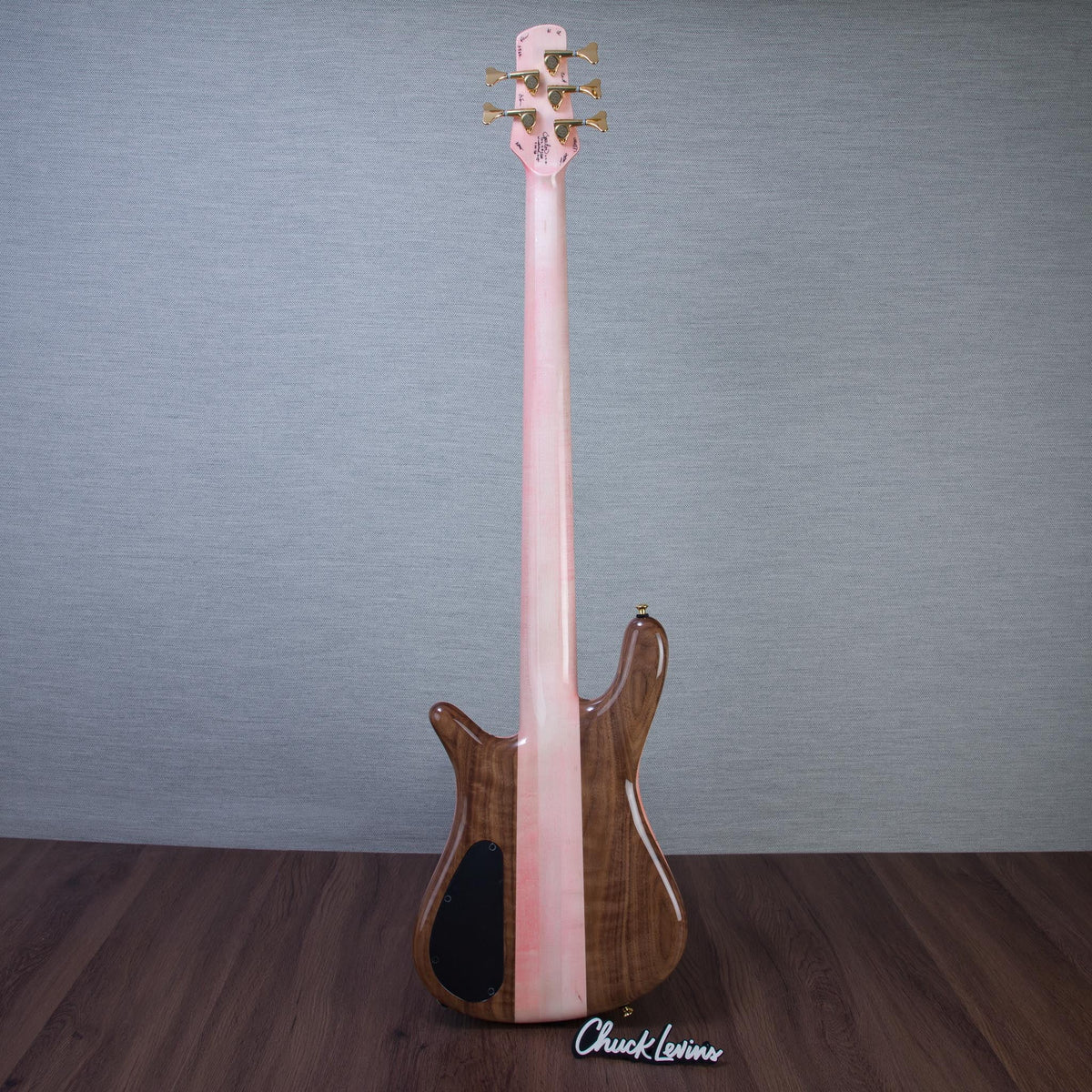 Spector USA Custom NS-5 5-String Electric Bass Guitar - Pinkish Hue - CHUCKSCLUSIVE - #2266 - View 8 | MusicMarket