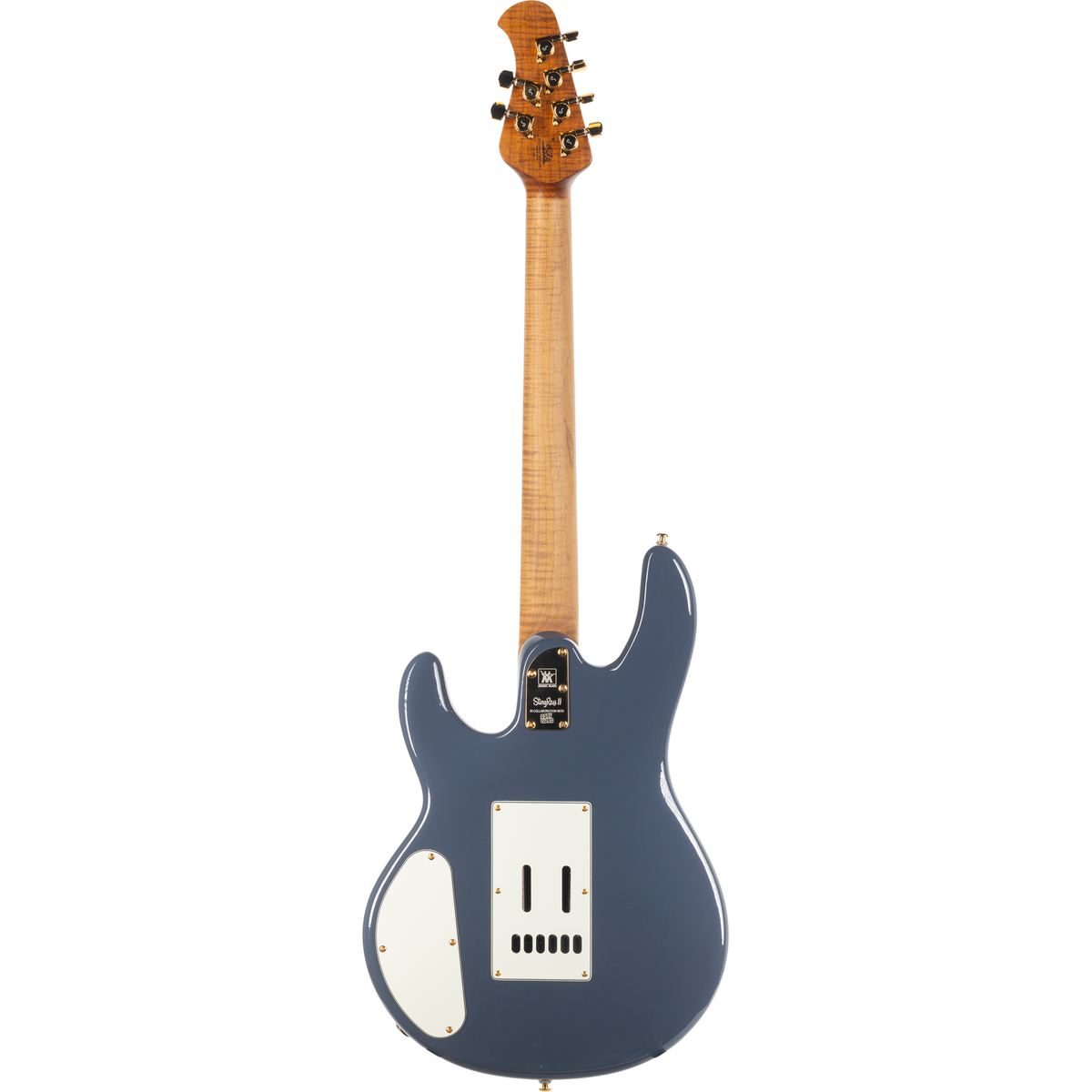 Ernie Ball Music Man Stingray II Cory Wong Electric Guitar - Charcoal Blue - View 3 | MusicMarket