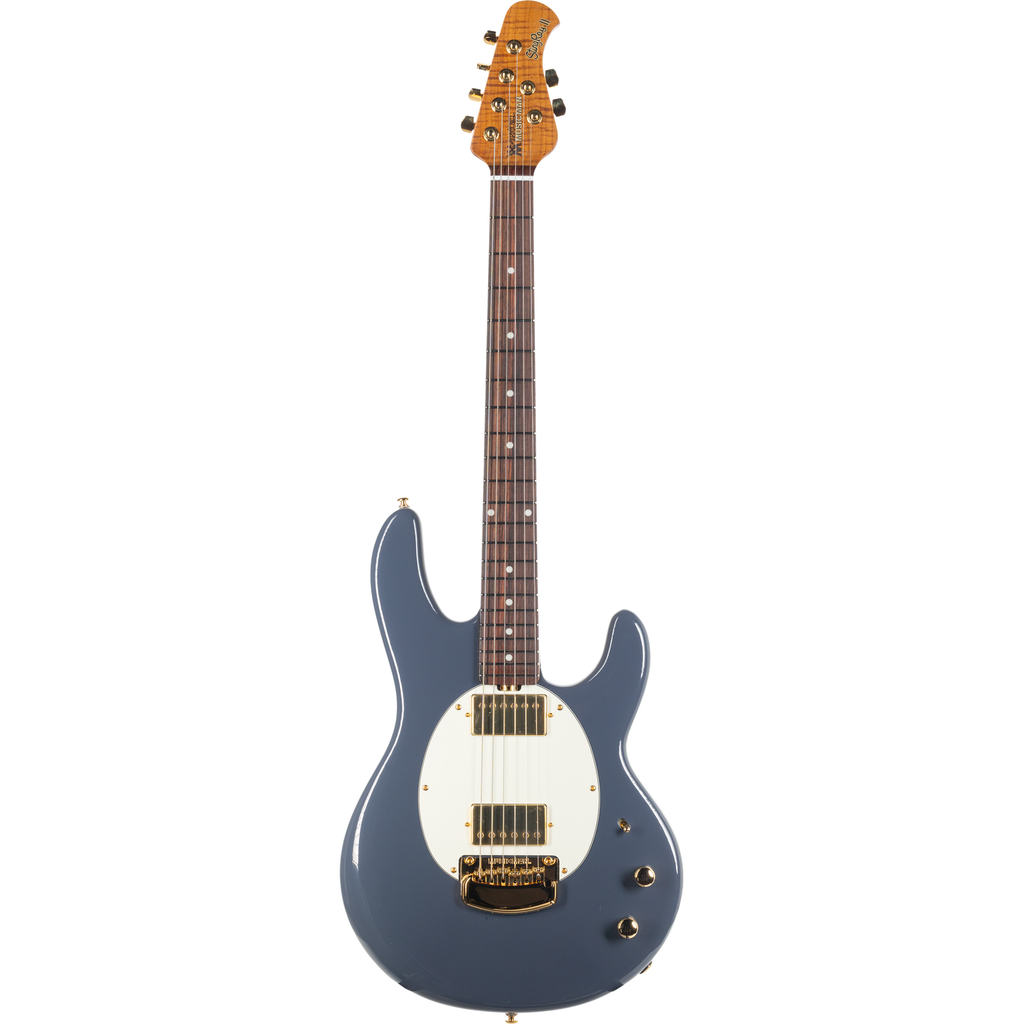 Ernie Ball Music Man Stingray II Cory Wong Electric Guitar - Charcoal Blue - View 2 | MusicMarket