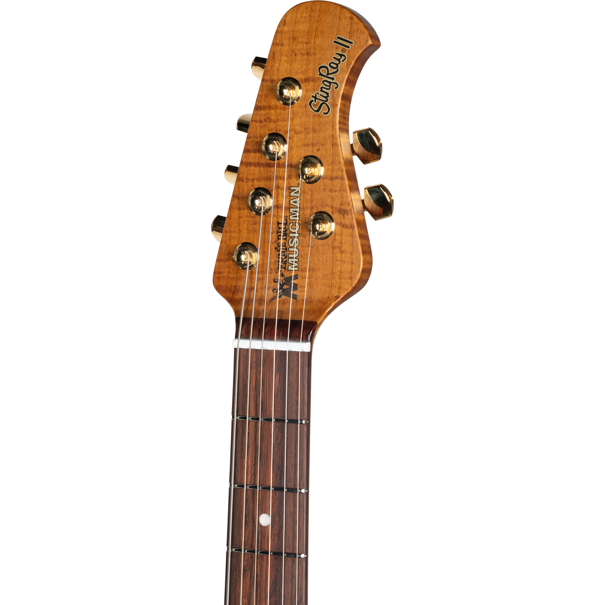 Ernie Ball Music Man Stingray II Cory Wong Electric Guitar - Charcoal Blue - View 5 | MusicMarket