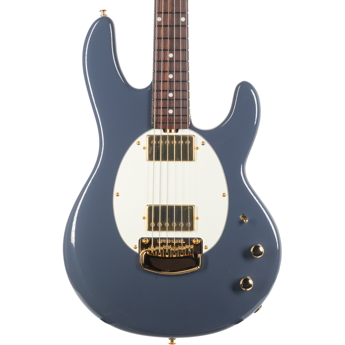 Ernie Ball Music Man Stingray II Cory Wong Electric Guitar - Charcoal Blue - MusicMarket