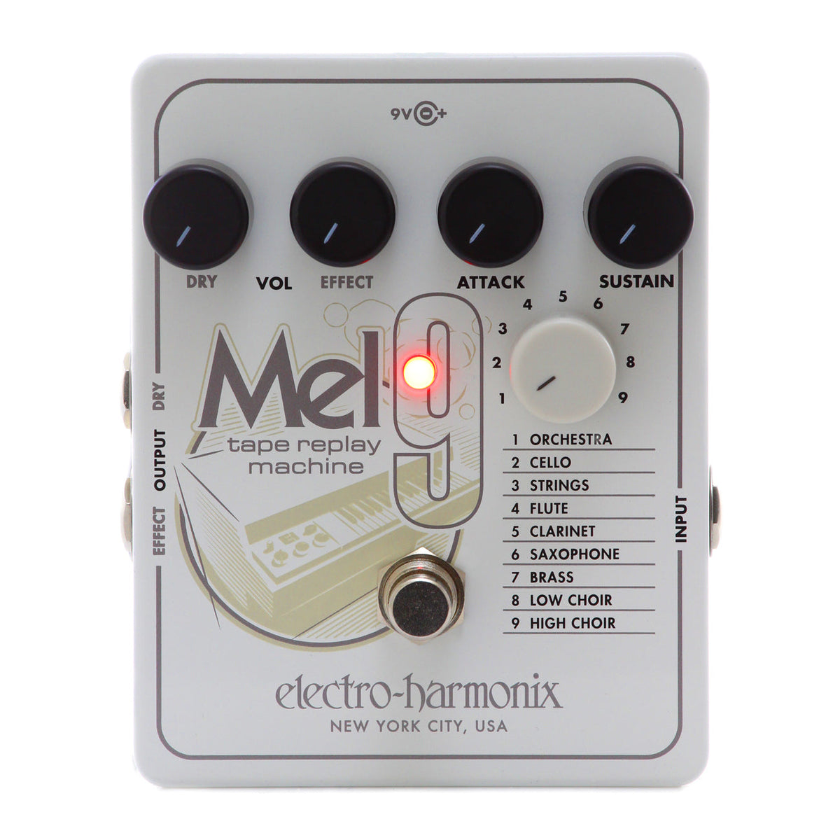 Electro-Harmonix MEL9 Tape Replay Machine Pedal - MusicMarket