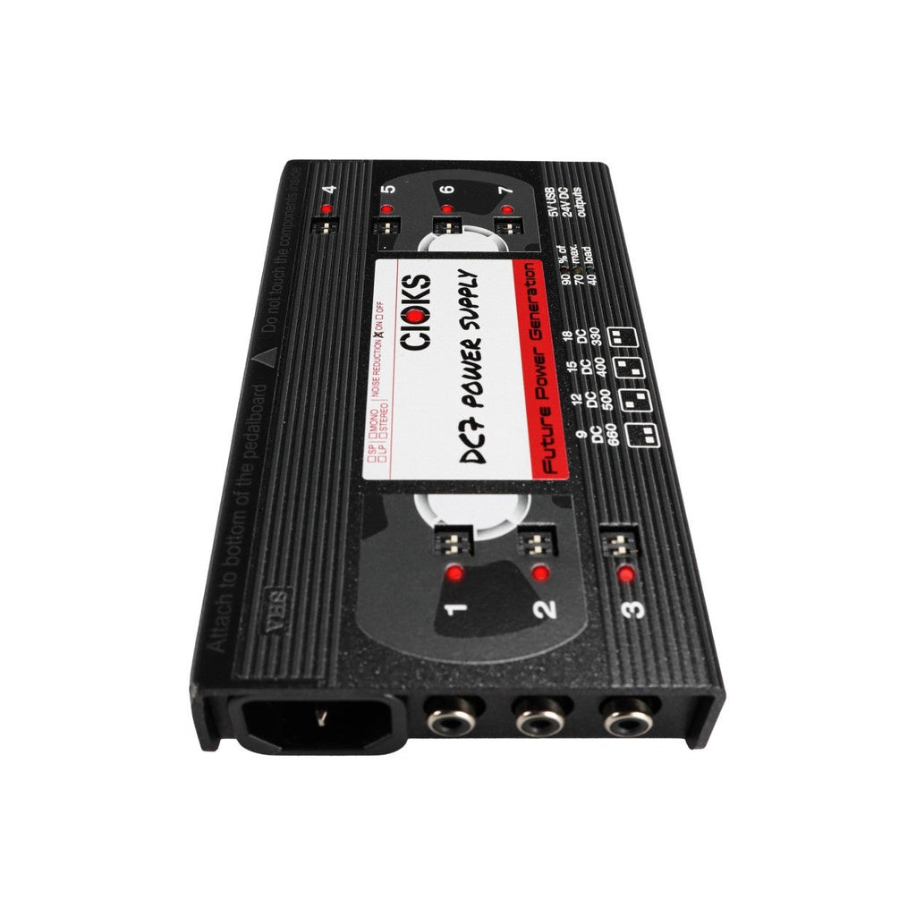 Cioks Limited Edition DC7 Retro Series With Custom VHS Graphic Power Supply - View 2 | MusicMarket