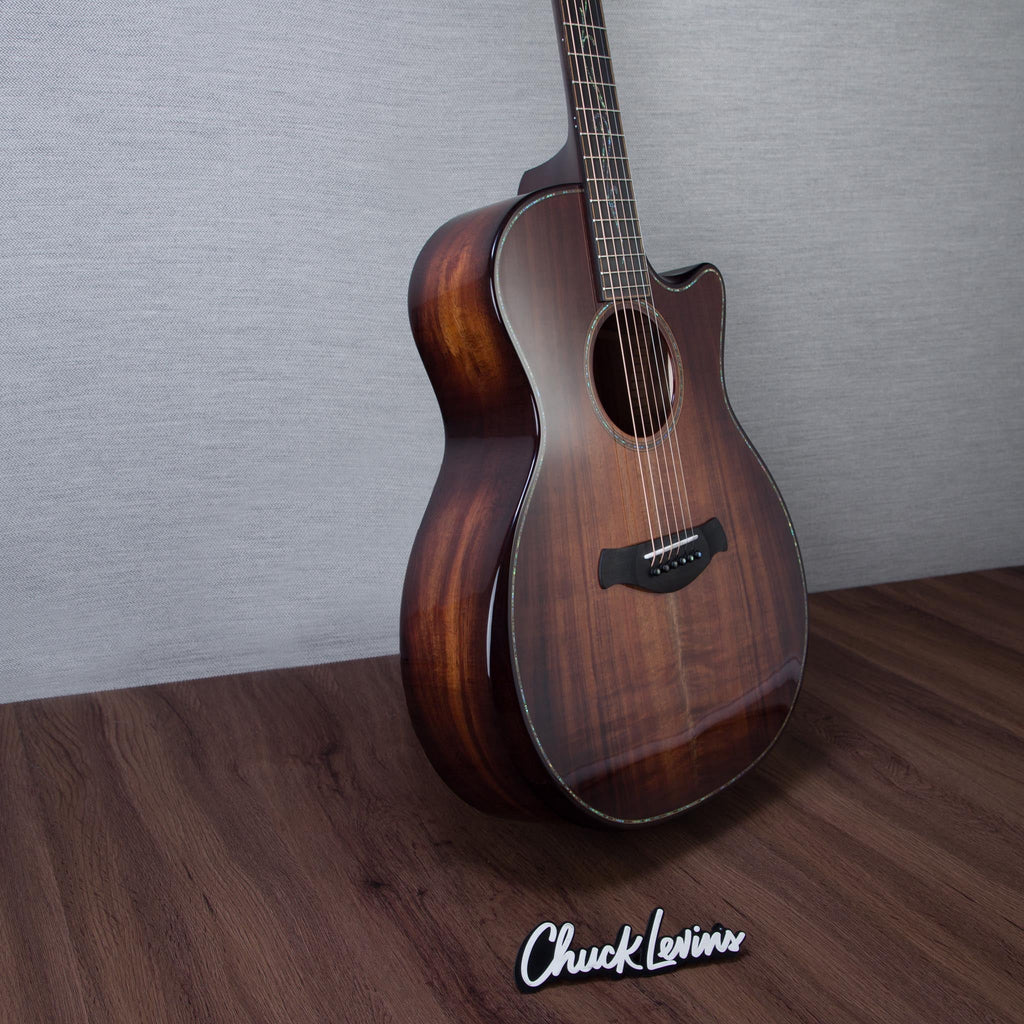 Taylor Next Generation Builder's Edition K24ce Koa Acoustic Electric Guitar - Shaded Edgeburst - #1204096080 -