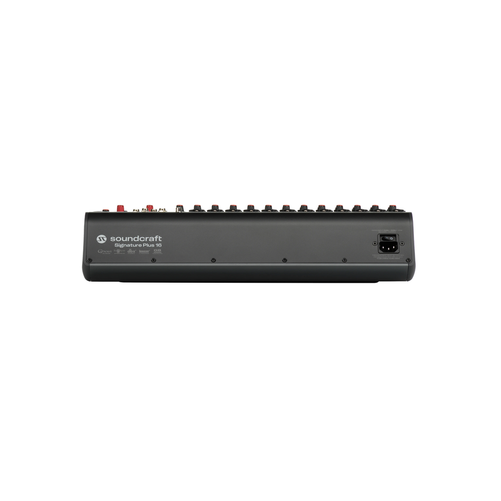 Soundcraft Signature Plus 16 Mixer with Lexicon and 4x4 USB-C Interface - View 2 | MusicMarket