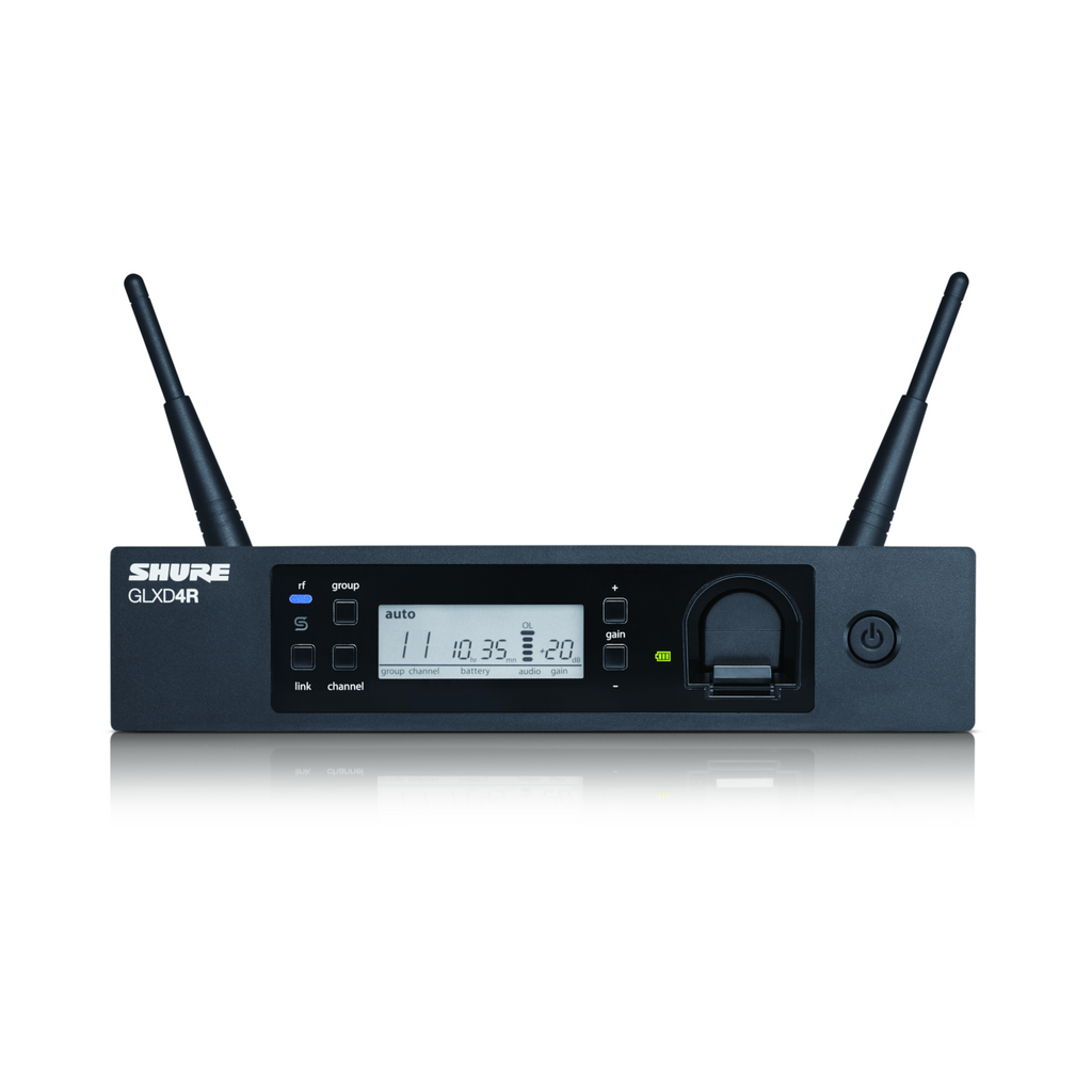 Shure GLXD14R+ Digital Wireless Rack System - Mint, Open Box - View 2 | MusicMarket