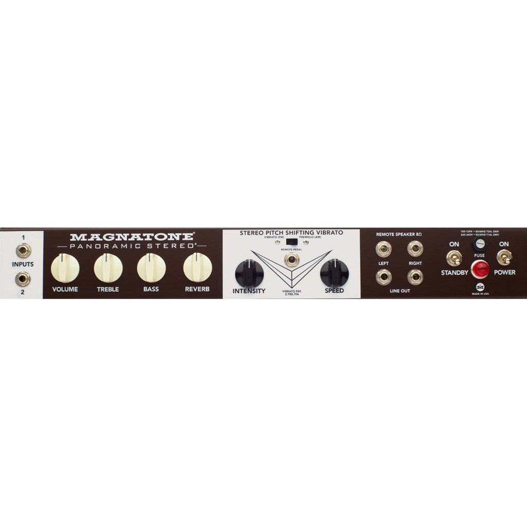 Magnatone Panoramic Stereo 2x10-Inch Tube Combo Guitar Amplifier - View 2 | MusicMarket