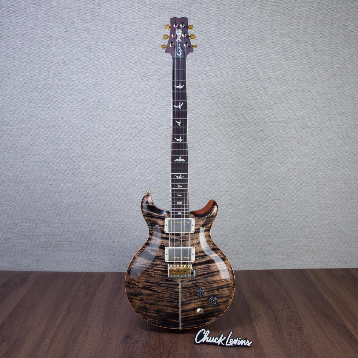 PRS Santana Retro 10-Top Electric Guitar - Charcoal - #0413108 - View 2 | MusicMarket