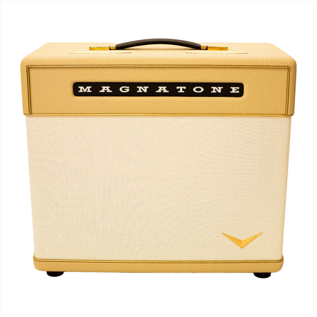 Magnatone 1x12-Inch Guitar Amplifier Cabinet - Gold - MusicMarket