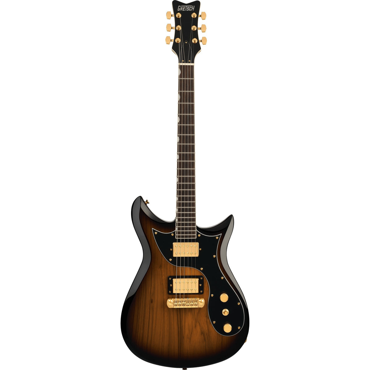 Gretsch Limited Edition Electromatic Black Limba CVT Electric Guitar - Sunburst - MusicMarket