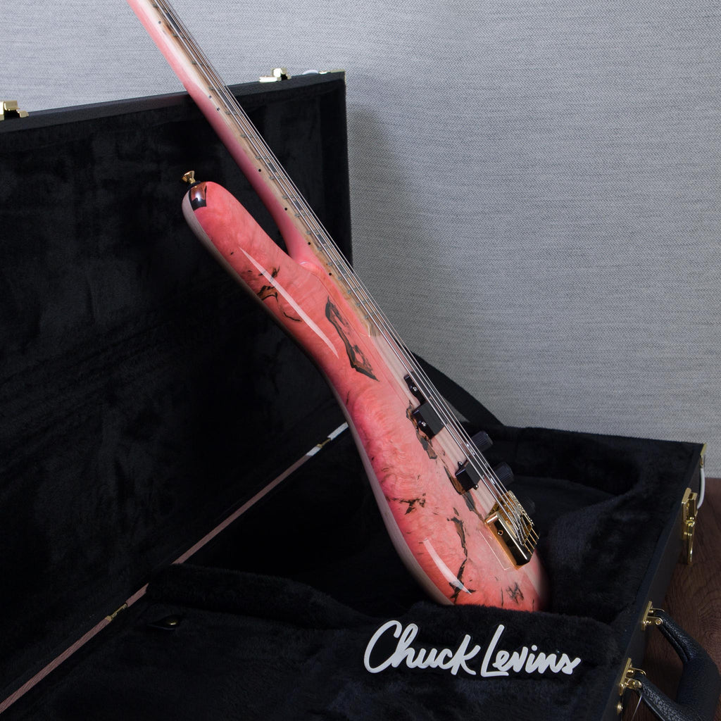 Spector USA Custom NS-2 Electric Bass Guitar - Pinkish Hue - CHUCKSCLUSIVE - #2267 - View 9 | MusicMarket