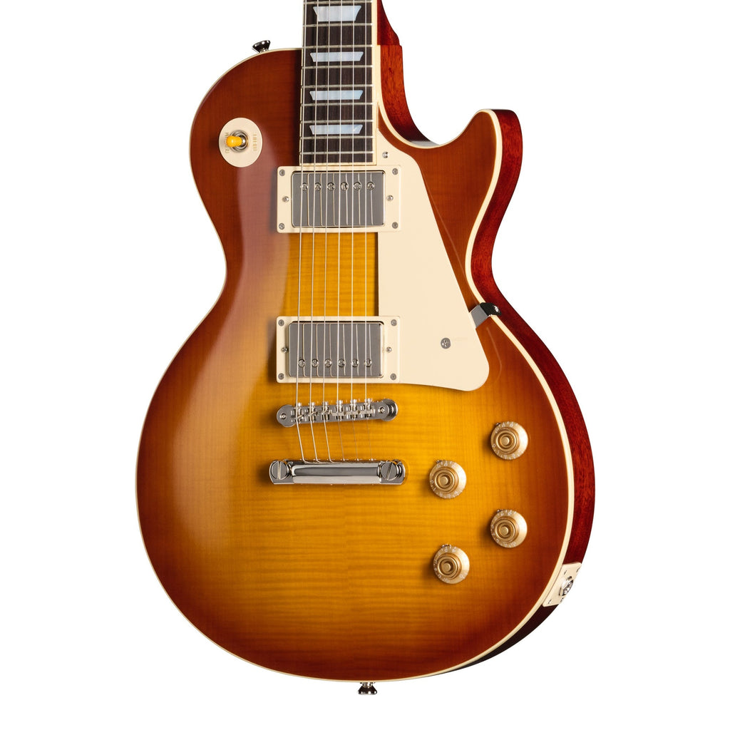 Epiphone 1959 Les Paul Standard Reissue Electric Guitar - Golden Poppy Burst - View 3 | MusicMarket