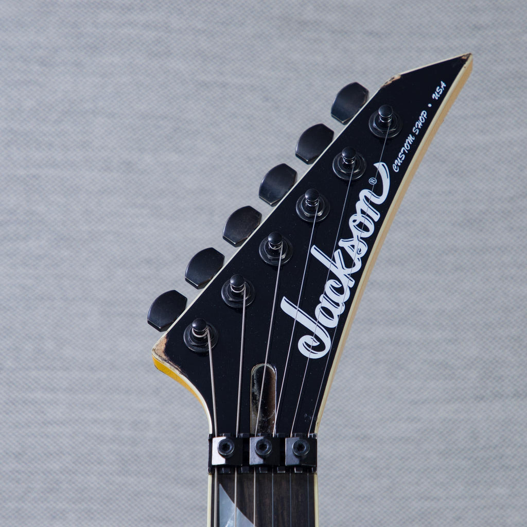 Jackson Custom Shop USA Special Edition Soloist Electric Guitar - Taxi Cab Yellow - #J11313 - View 3 | MusicMarket