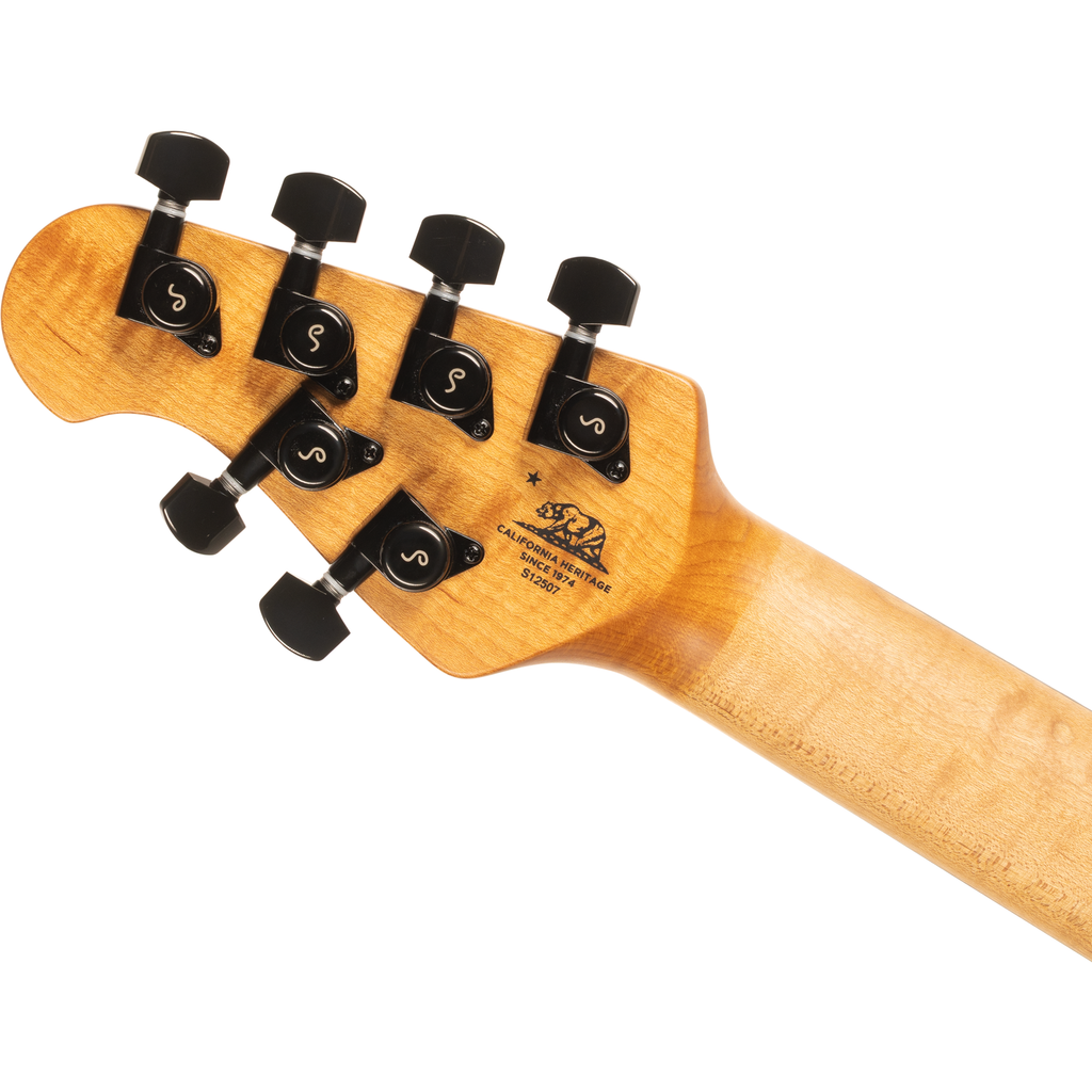Ernie Ball Music Man Sabre Rabea Massaad HH Electric Guitar - Vileblood Burst - View 7 | MusicMarket