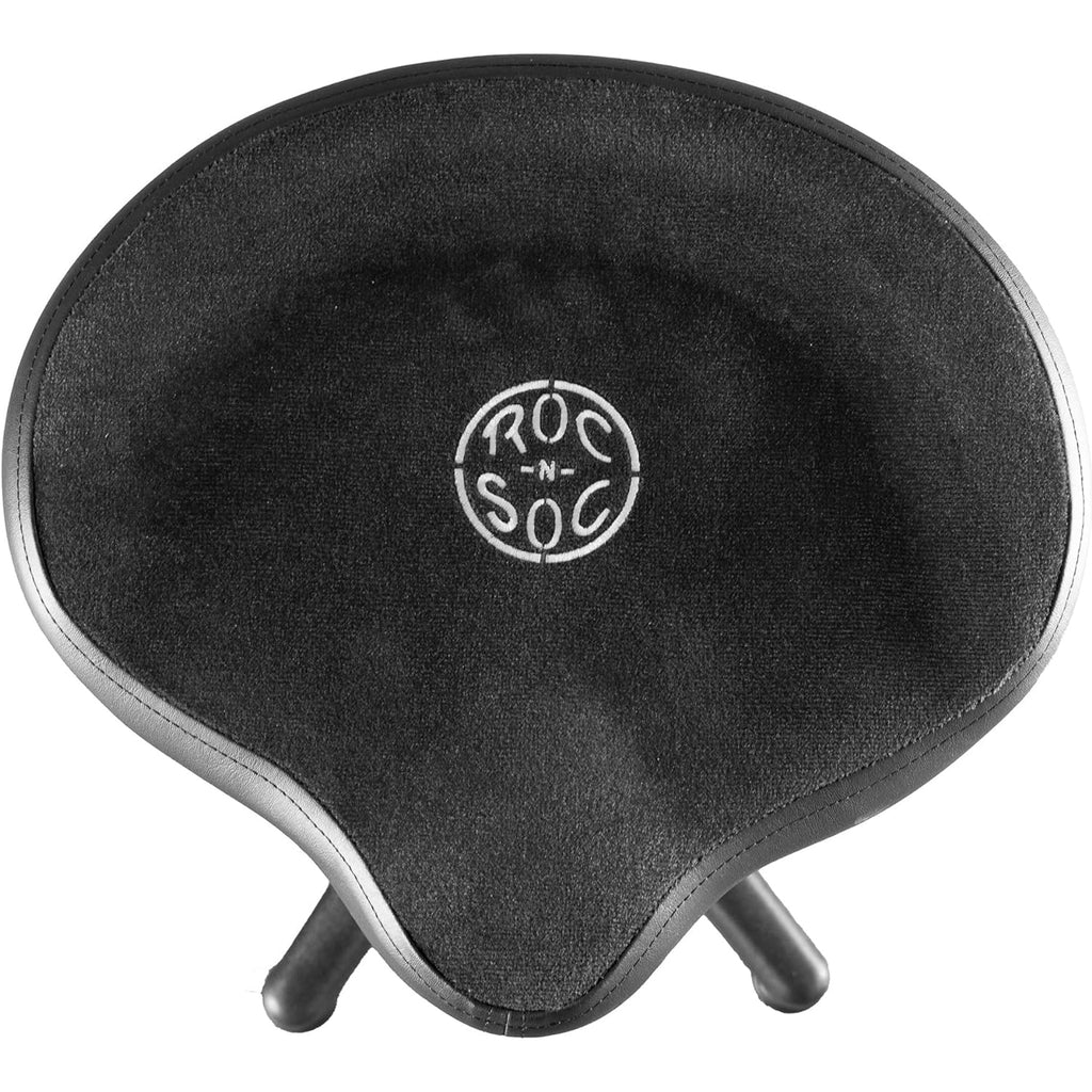 Roc N Soc Lunar Series Gas Lift Drum Throne - Black - View 3 | MusicMarket