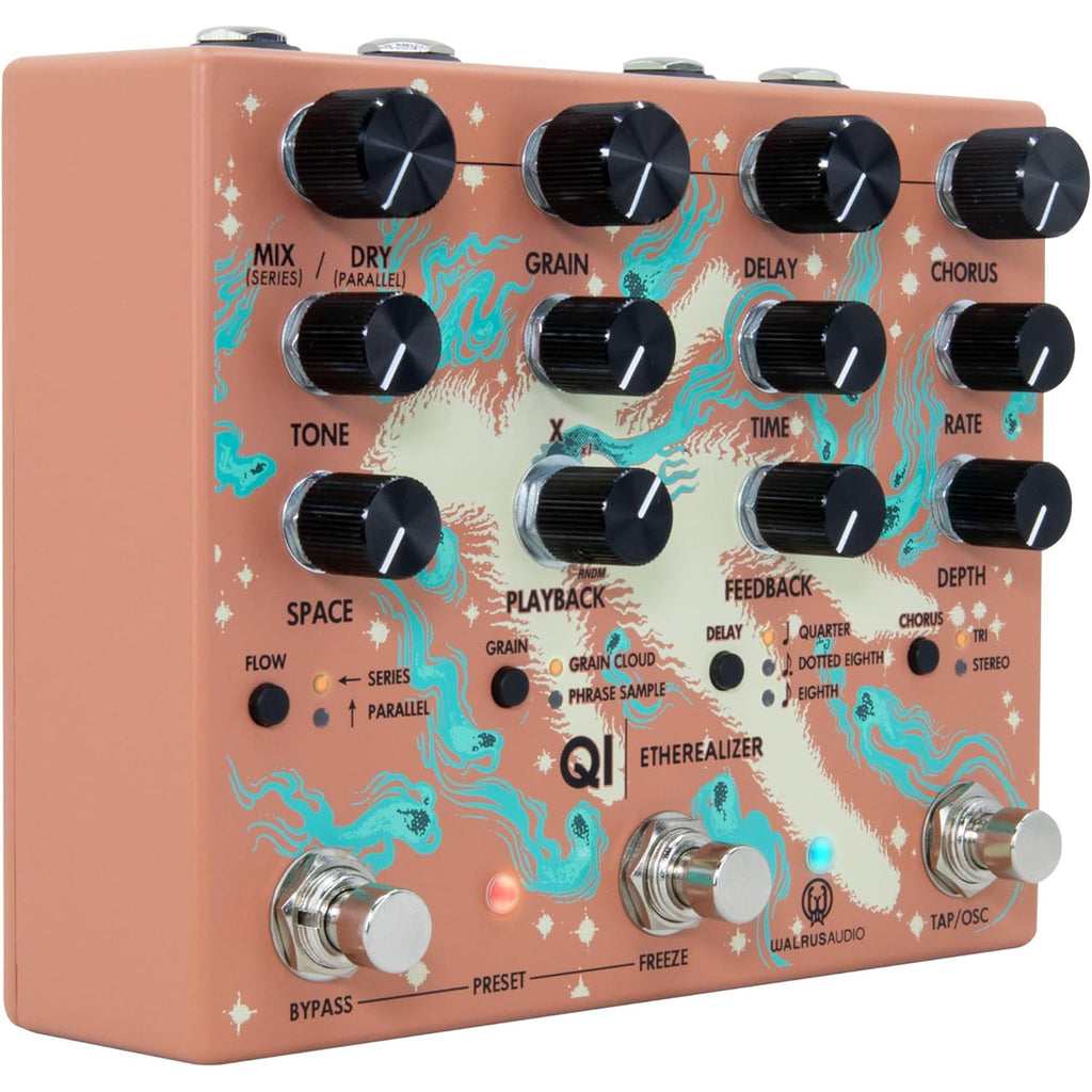 Walrus Audio Qi Etherealizer - Terracotta - View 2 | MusicMarket