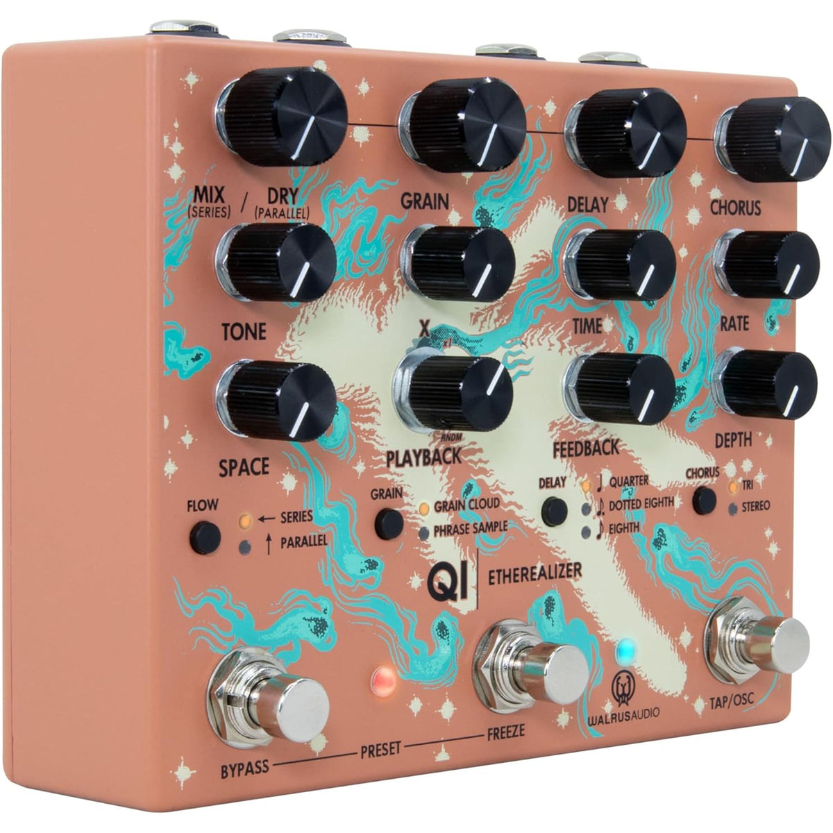 Walrus Audio Qi Etherealizer - Terracotta - View 2 | MusicMarket