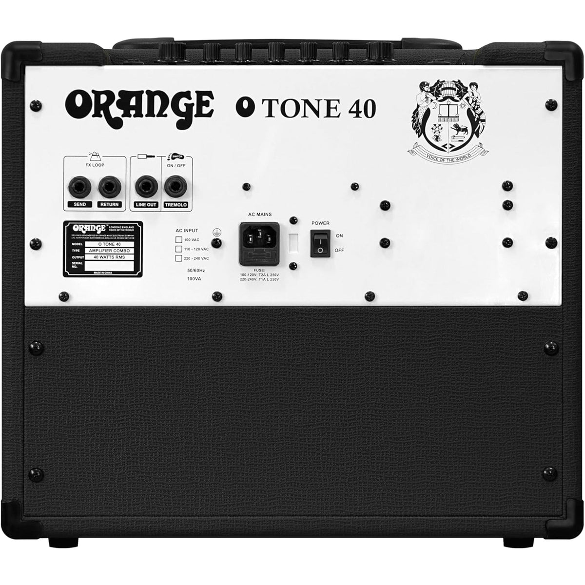Orange O-TONE 40 - 40 Watt Combo Amp - Black - View 7 | MusicMarket