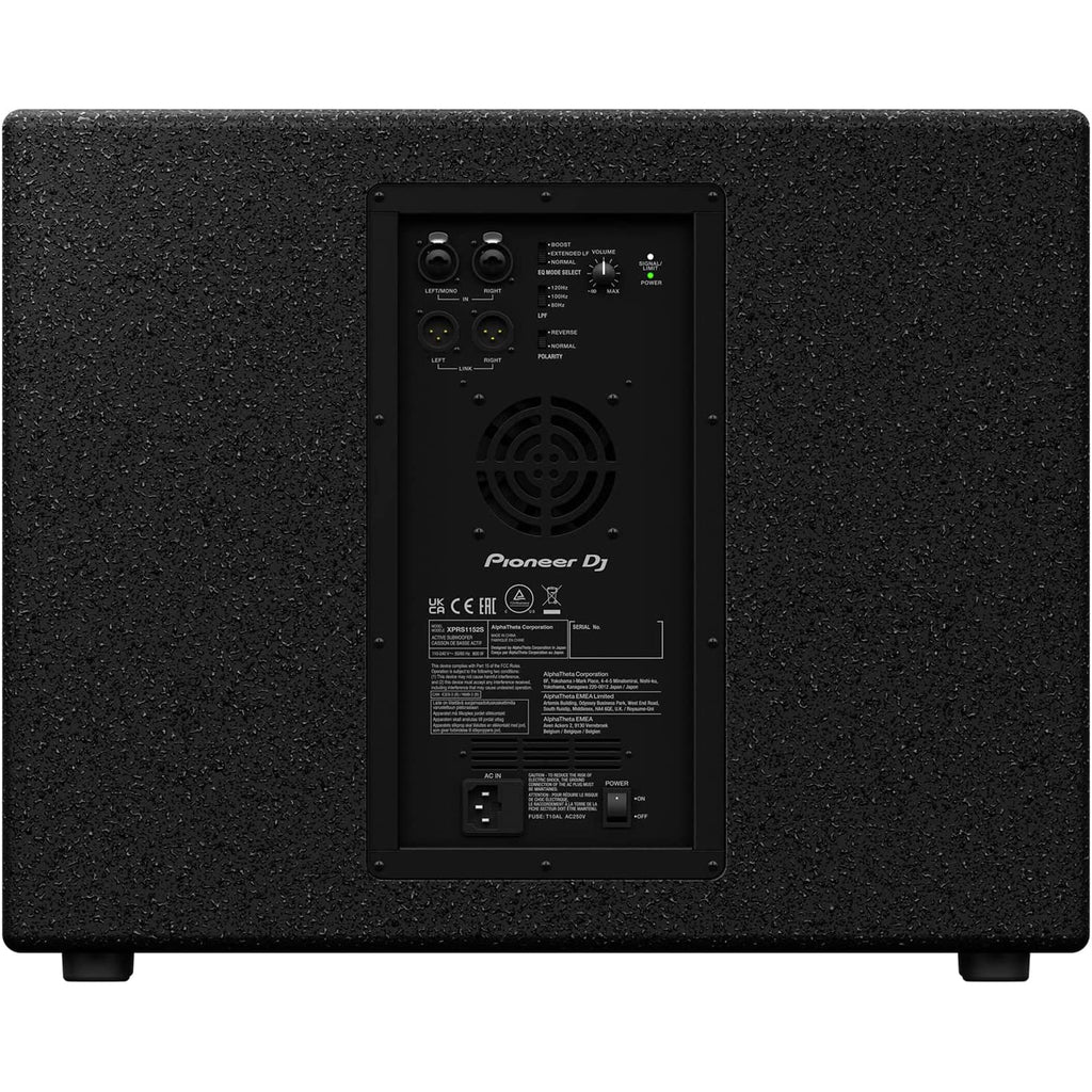 Pioneer XPRS1152S 15” Active Subwoofer - View 3 | MusicMarket