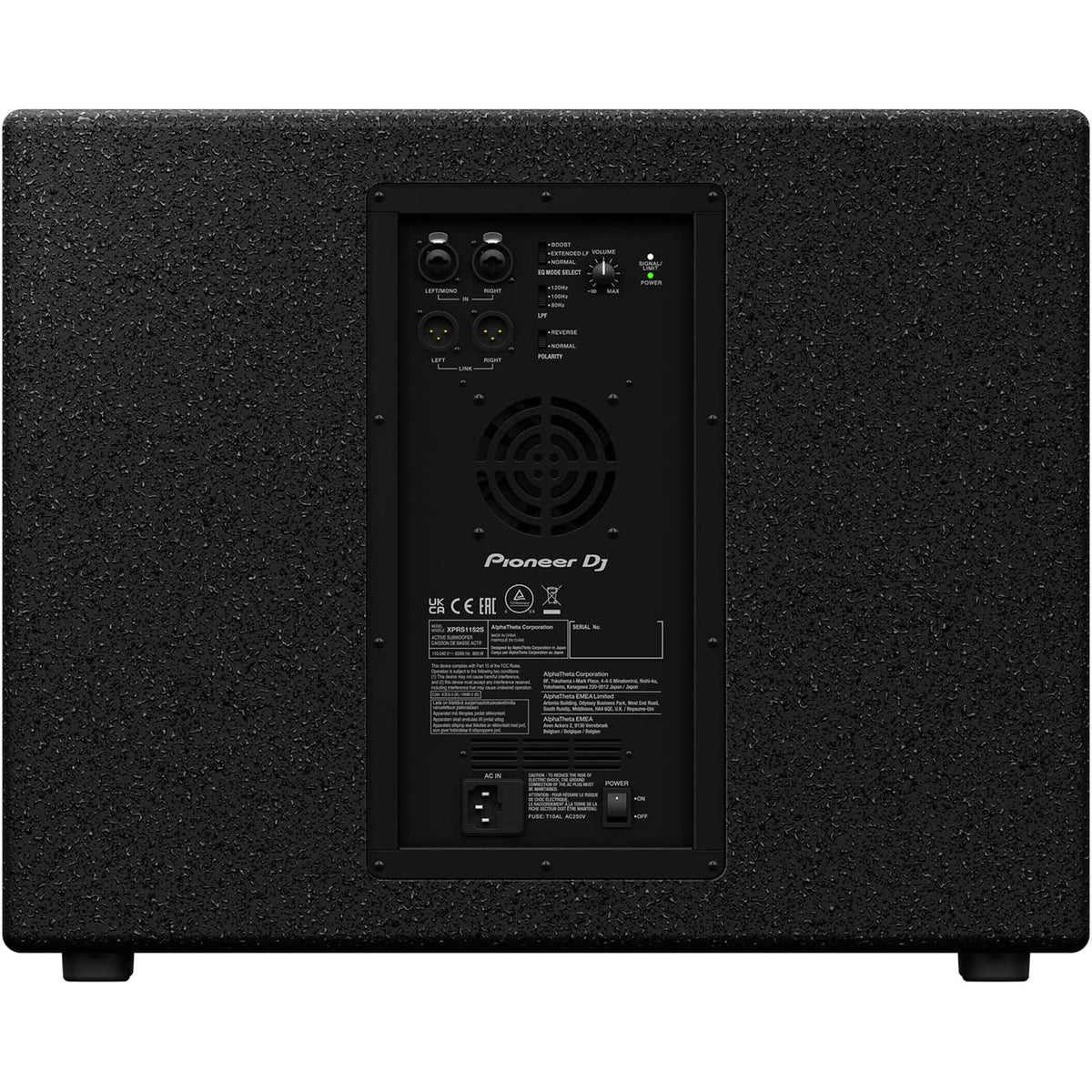 Pioneer XPRS1152S 15” Active Subwoofer - View 3 | MusicMarket
