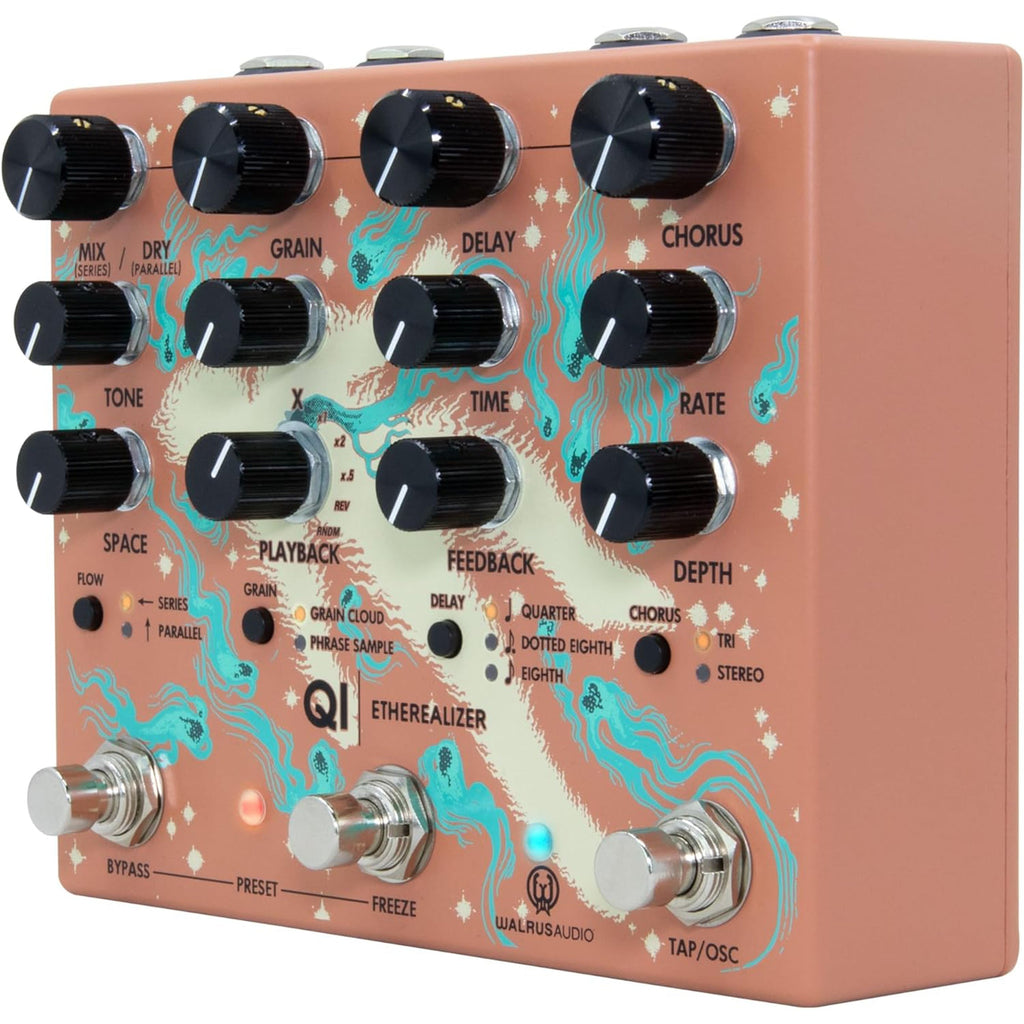 Walrus Audio Qi Etherealizer - Terracotta - View 3 | MusicMarket